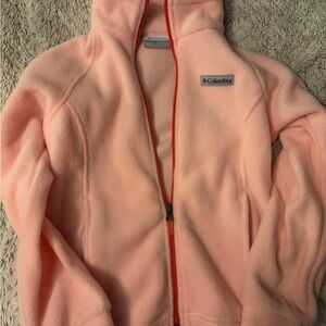 Columbia Kids Light Pink Fleece Jacket